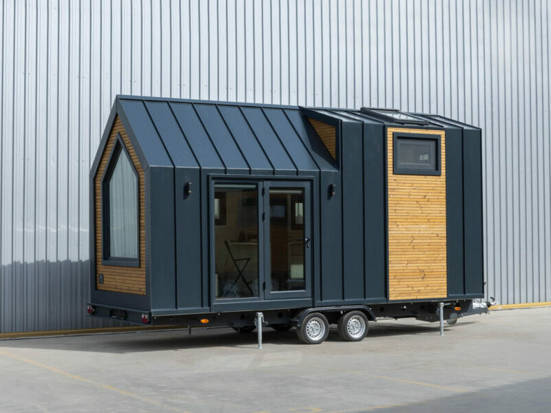 Tiny House on wheels, voll ausgestattet und mobliert