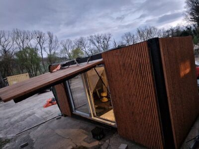 Super Schönes Tiny Haus Containerhaus voll Funktional Küche Bad Schüco Fenster Geberit Bad