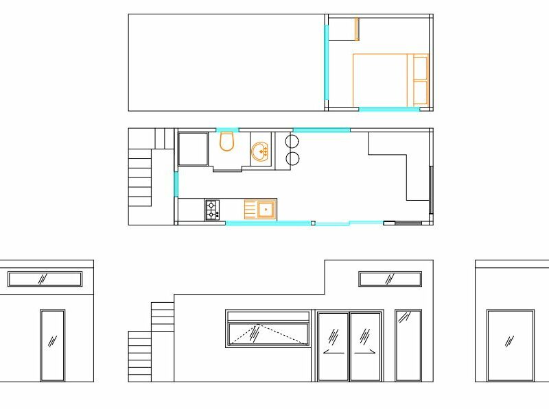 Modulares Tiny House 35 m²