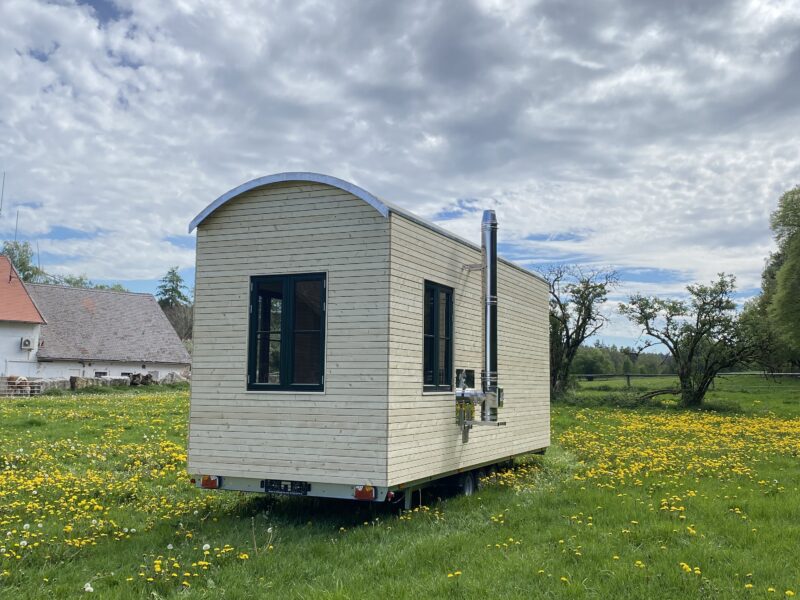 Tiny House, Bauwagen, ökologisch hochwertig gebaut, voll ausgestattet