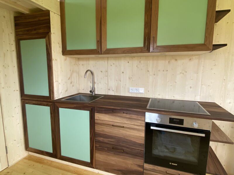 Tiny House, Bauwagen, ökologisch hochwertig gebaut, voll ausgestattet