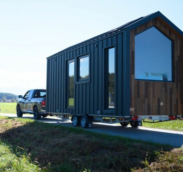 Tiny House SOFORT auf Rädern mobil Bungalow schlüsselfertig Cabin