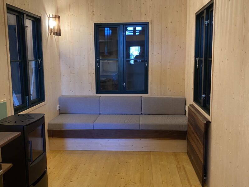 Tiny House, Bauwagen, ökologisch hochwertig gebaut, voll ausgestattet
