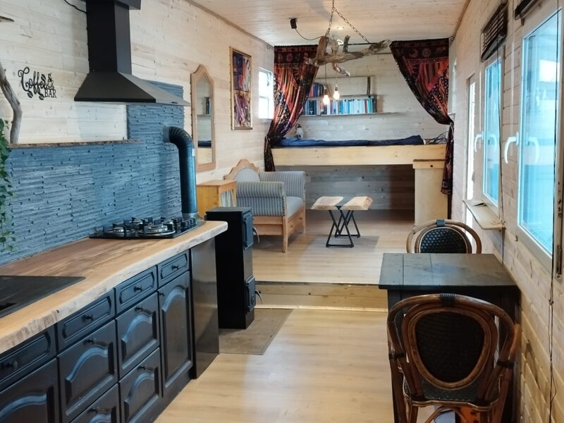 TINY HOUSE AUTARK ZIRKUSWAGEN 32 qm 5KW STROMSPEICHER TÜV 03/25