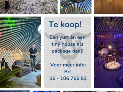 Einzigartige Wohnträume -6- meter-Yurt & Tiny House auf rädern zu verkaufen! (Combinations verkauf)