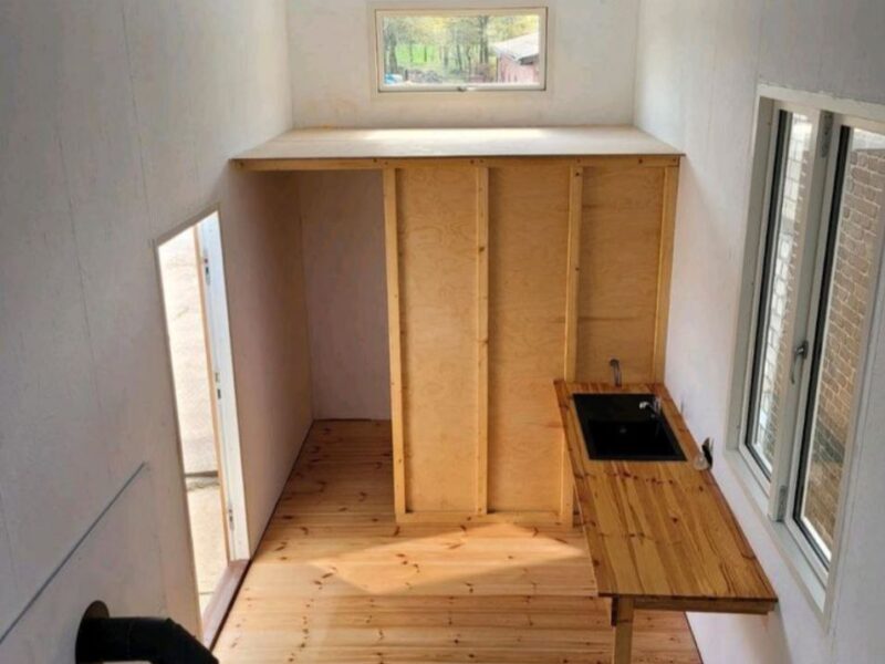 Noch ausbaufähiges, gebrauchtes Tinyhouse