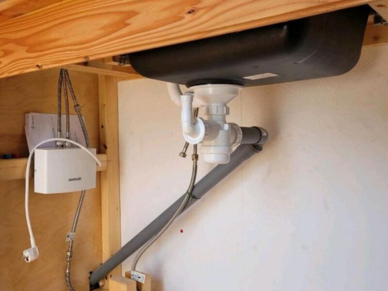 Noch ausbaufähiges, gebrauchtes Tinyhouse