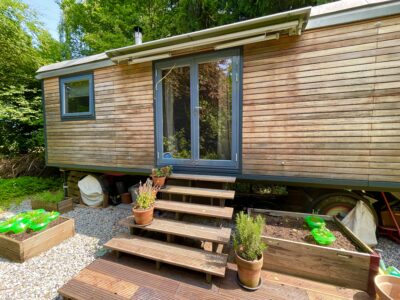 Charmantes Tiny House, Zirkuswagen