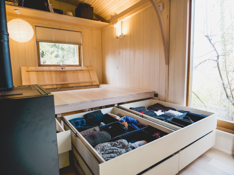 Charmantes Tiny House, Zirkuswagen