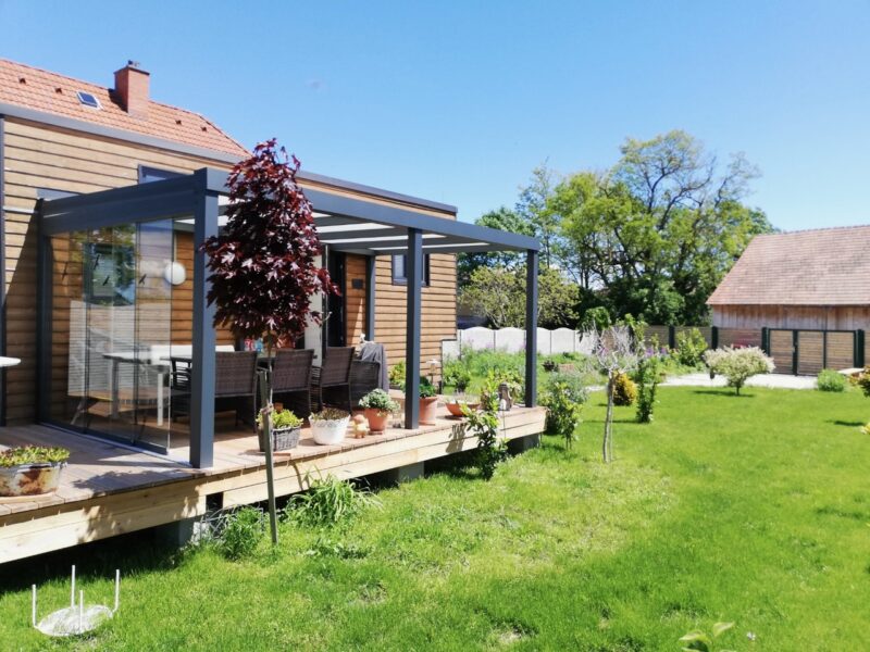 Modernes Tiny House zu verkaufen