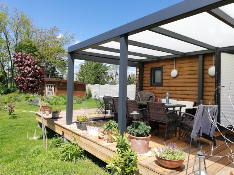 Modernes Tiny House zu verkaufen