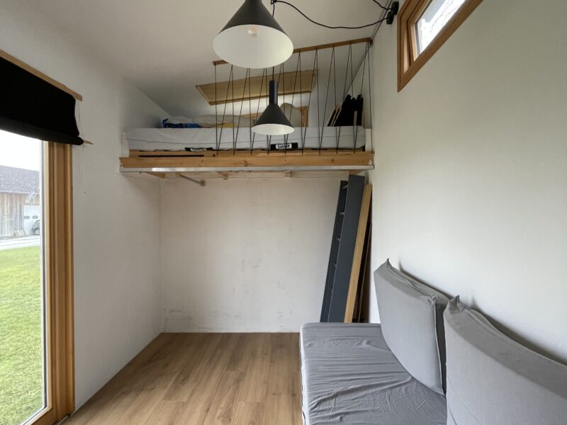 Tiny House abzugeben - kleiner Raum zum Wohlfühlen