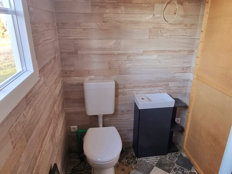 Mobiles Tinyhaus im Schwedenstil