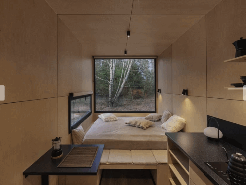 Tiny House „Svitanok 1“ – Für Glamping oder Vermietung - jederzeit individualisierbar