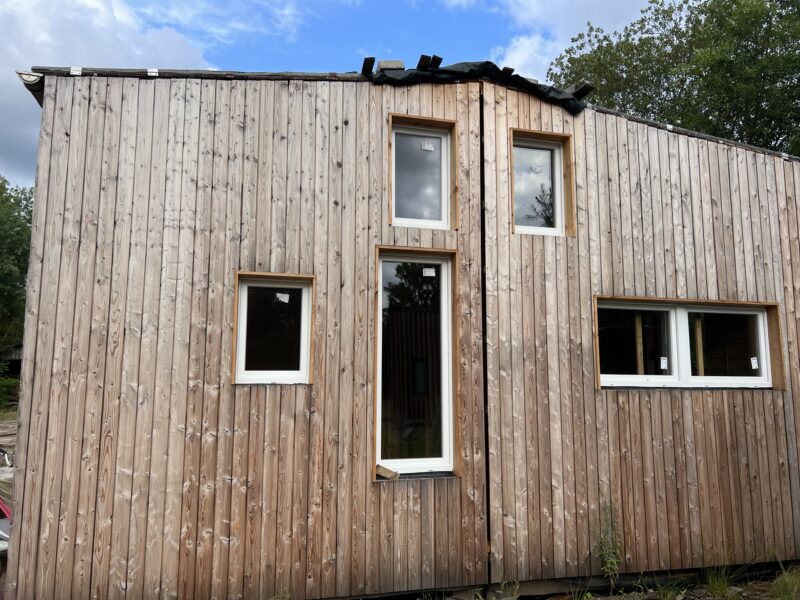 VERKAUF: Ökologisches Modulhaus - „doppeltes“ Tiny House)
