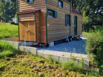 Modernes Tiny House auf Vlemmix-Anhänger – unbewohnt & hochwertig ausgestattet (VB 69.000 €)