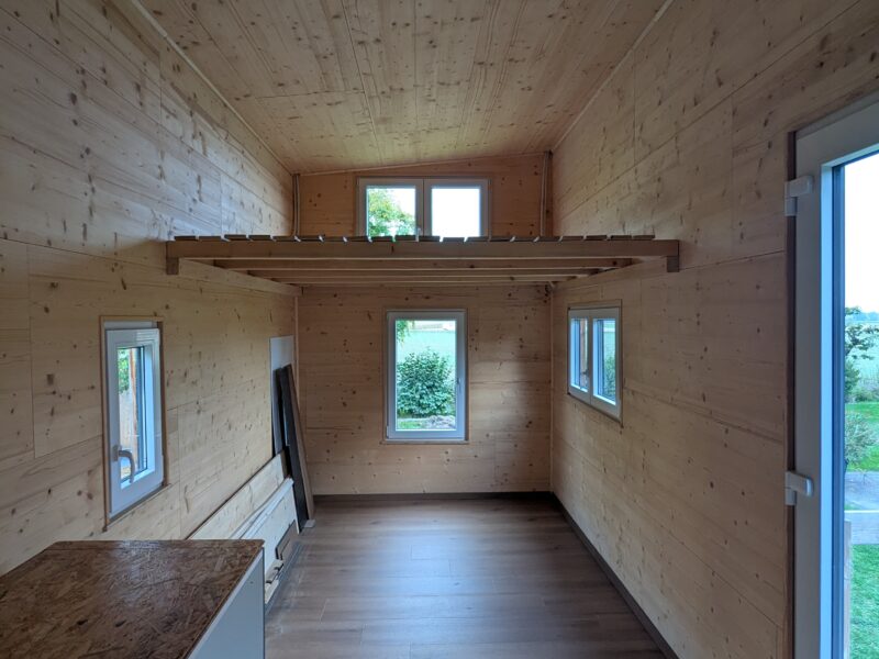 Tiny House neu - Ökologische Bauweise - Wechselbrücke