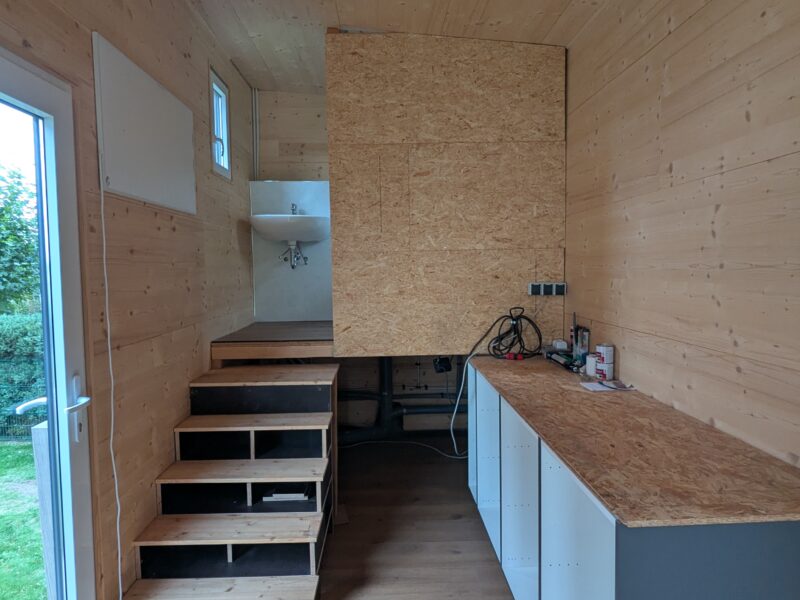 Tiny House neu - Ökologische Bauweise - Wechselbrücke