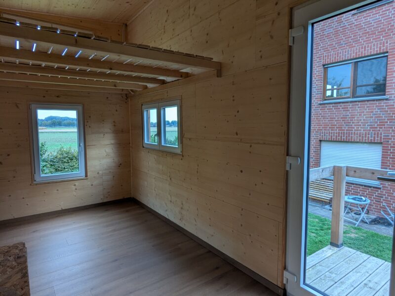 Tiny House neu - Ökologische Bauweise - Wechselbrücke