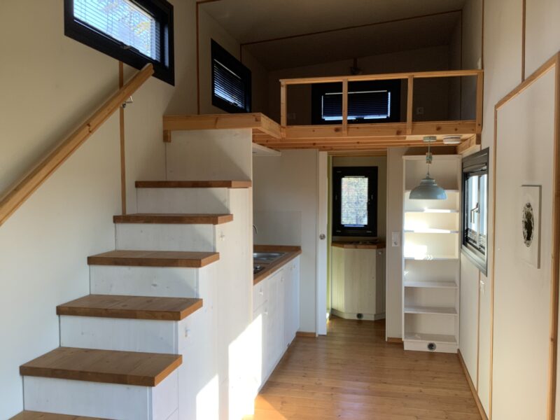 Vollökologisches Tinyhouse aus Manufaktur