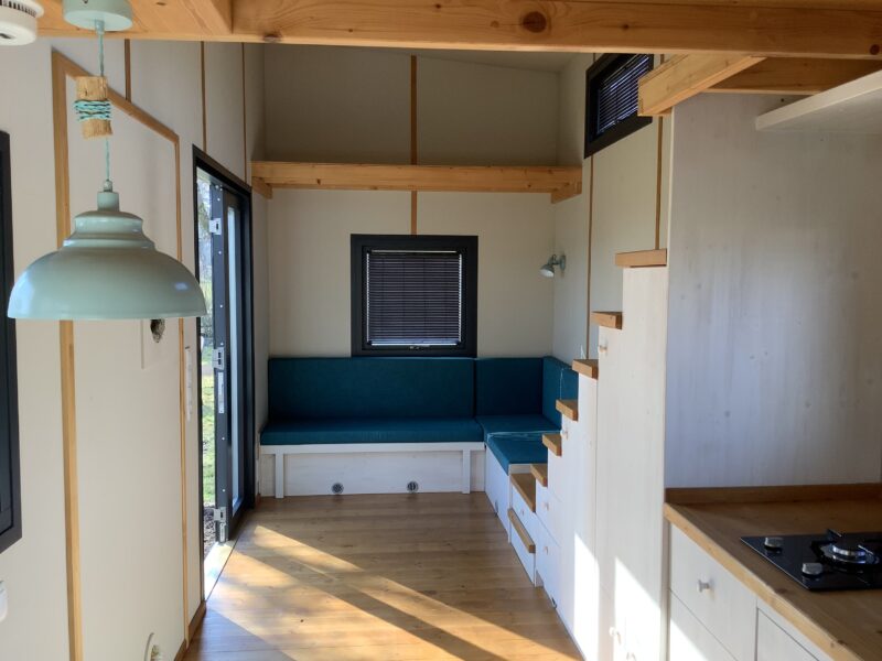 Vollökologisches Tinyhouse aus Manufaktur