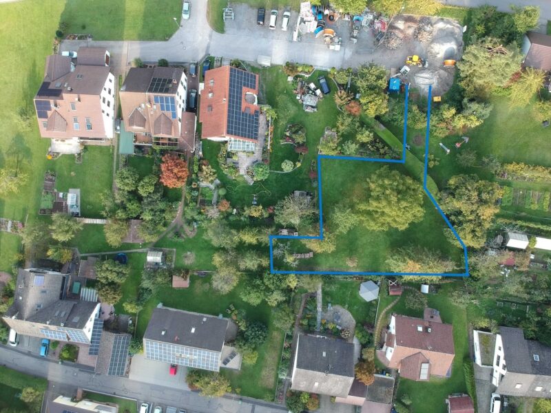 Drei Parzellen auf Baugrundstück Nähe Pforzheim
