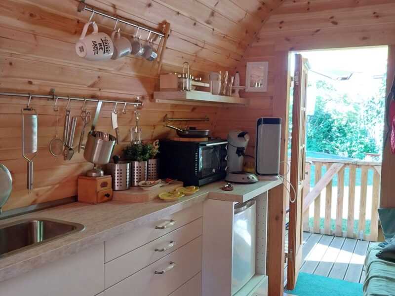 Glamping Gartenhaus