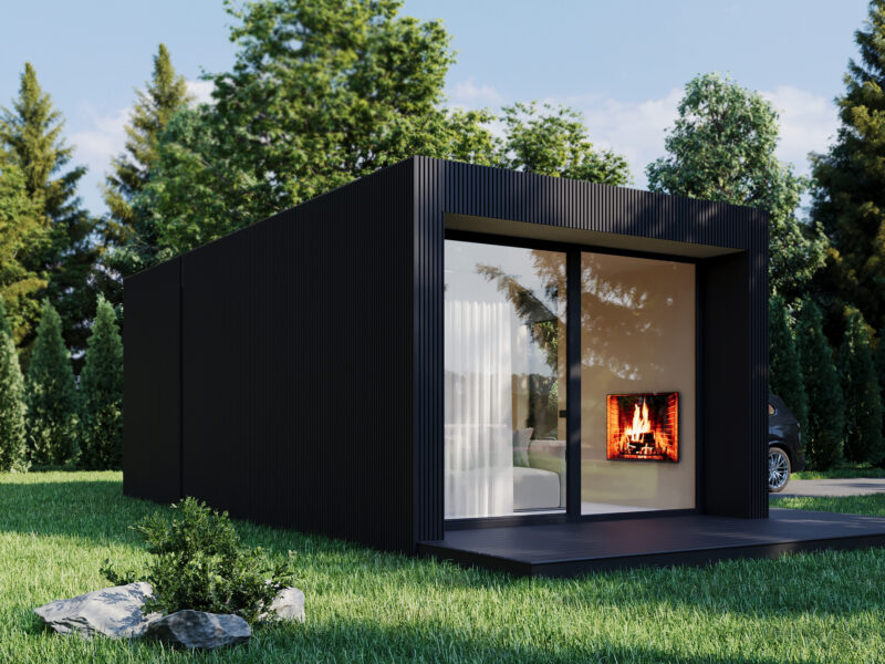 Modul-FerienHaus "LINEA" 43 м² Schlüsselfertig!!!