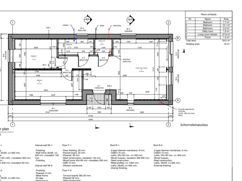 Modulhaus 55 m² – schlüsselfertig!!! Lieferung and jeder Ort in Deutschland