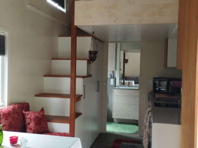 Gepflegtes vollausgestattetes Tiny-House (21m²) zu verkaufen