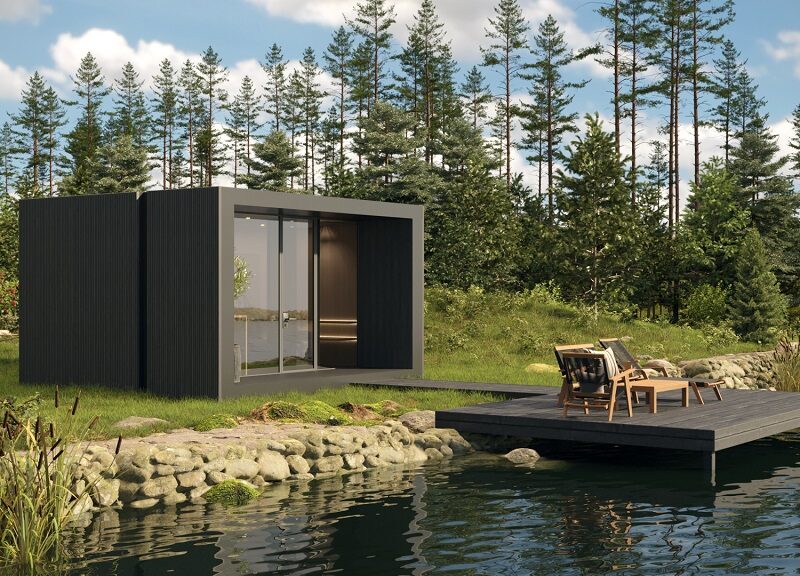 TinyHaus Saunahaus 18m2 Schlüsselfertig!