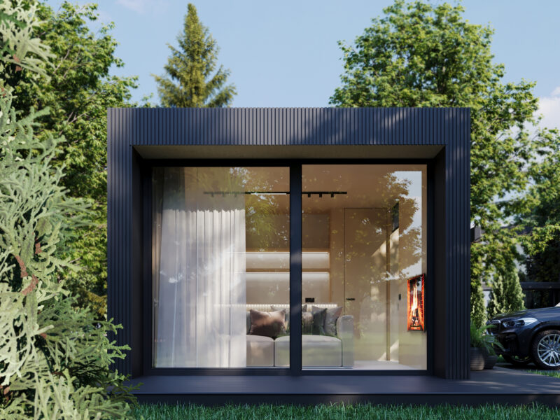 Modul-FerienHaus "LINEA" 43 м² Schlüsselfertig!!!