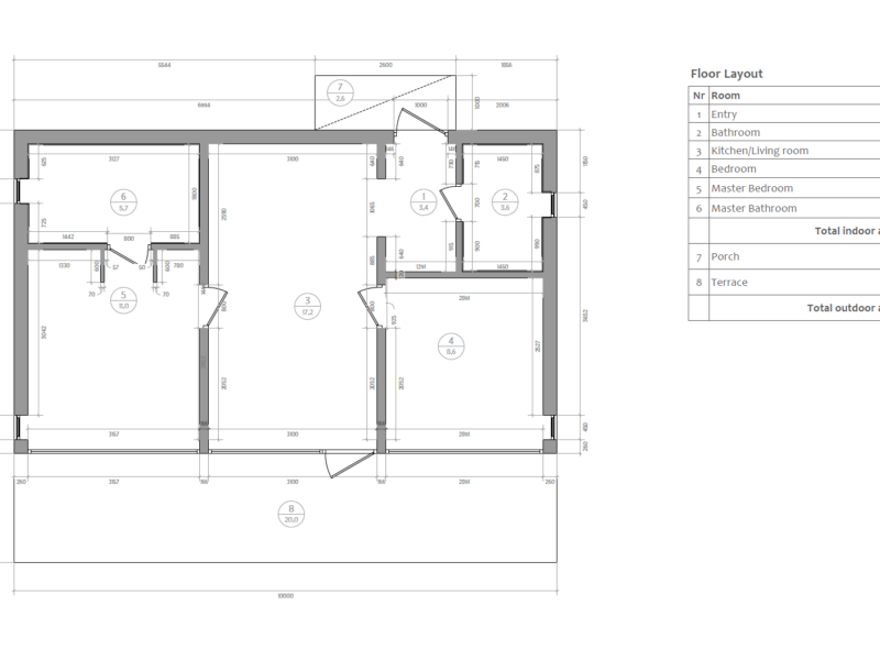 Modulhaus MATRIX Schüsselfertig!!! 49,5 m2