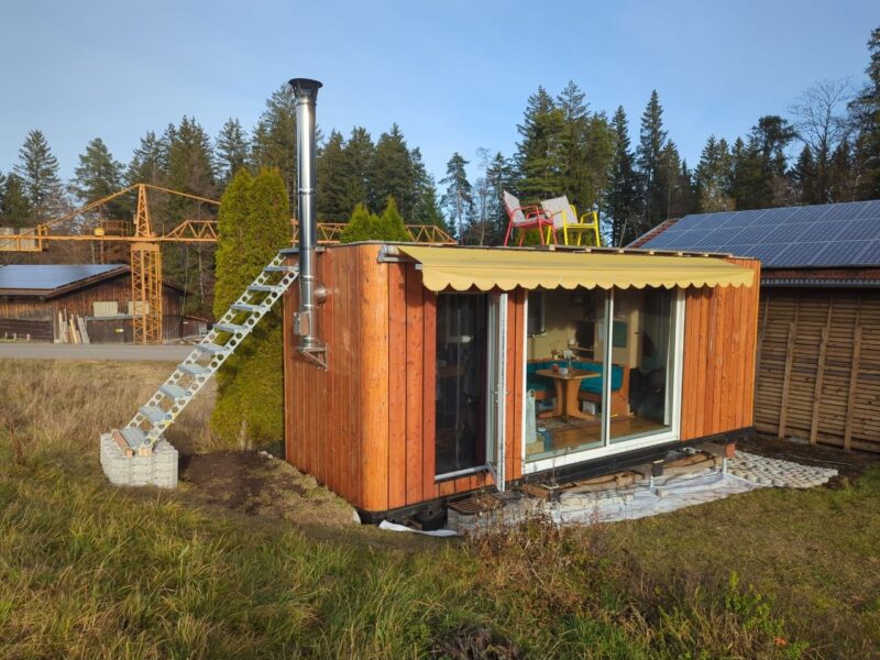 Tiny House ~ Holzhaus ~ Ferienhaus ~ 15m², mobil ~ Handwerkskunst