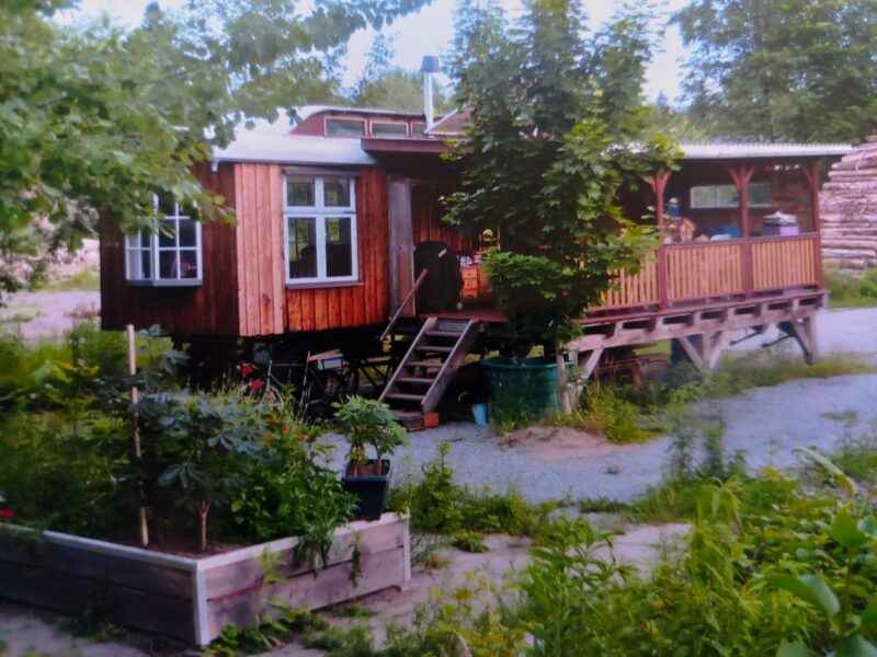 Holz-Wohnbauwagen + Veranda & Schuppen | Chemnitz