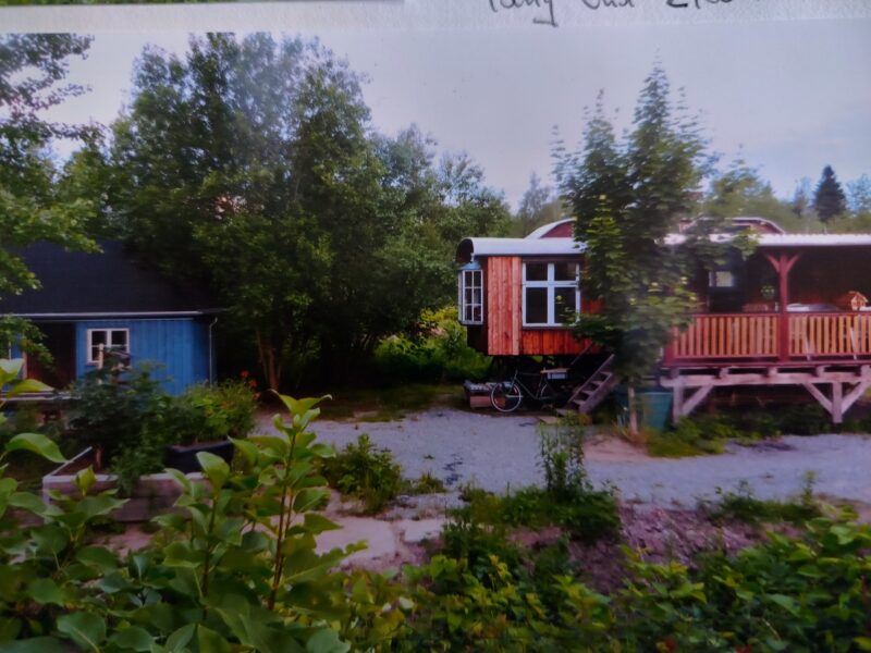 Holz-Wohnbauwagen + Veranda & Schuppen | Chemnitz